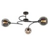 Lampa Sufitowa Nowoczesna 3Xe27 Blom Black