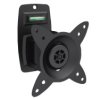 Uchwyt ścienny pojedynczy 1xLCD max 27 cali max obciążenie 15kg obrotowy 360st(PIVOT) poziomnica DA-90350