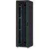 Server cabinet, 19", 26 U, (H x W x D) 1342 x 600 x 800 mm, IP20, sheet steel, black, DN-19 26U-6/8-B-1
