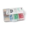 Zestaw diod LED 5mm - justPi - 160szt. z rezystorami + organizer