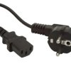 Kabel zasilający CEE 7/7 - IEC 320 C13 5m VDE czarny CA-C13C-11CC-0050-BK