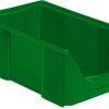 BRB Lagertechnik 977491 Skrzynka magazynowa nadaje się na żywność (S x W x G) 200 x 145 x 360 mm zielony 12 szt.