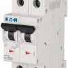 Wyłącznik miniaturowy xEffect, Typ C, 2-biegunowy, 25A, 415V ac, 60 V dc, Eaton, xEffect 10 kA