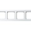 SONATA STANDARD Ramka 4 poczwórna biały R-4R/00 OSPEL
