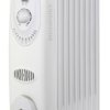 Grzejnik olejowy Konwekcja Typ C – wtyczka europejska podłogowy 2kW 220 → 240 V AC RS PRO