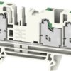 Through terminal block, snap-in, 4.0 mm², 32 A, 8 kV, gray, 3112270000