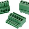 Socket header, 2 pole, pitch 3.5 mm, straight, green, 691363110002