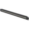 Renkforce RF-4541184 BNC patch panel 24 ports 483mm 19" 1U black