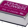 DC converter, 18-75 VDC, 12 W, 2 outputs, ±5 VDC, 82 % efficiency, THD 12-4821WI