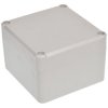ABS enclosure, (L x W x H) 81.85 x 79.9 x 55 mm, light gray (RAL 7035), IP67, BYB-3-90H0053