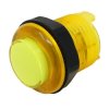 Arcade Button with LED - 30mm Translucent Yellow