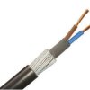 Wielożyłowy kabel przemysłowy Ekranowany 2 1,5 mm² 600/1000 V Polichlorek winylu PVC 11mm 50m RS PRO