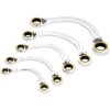 Draper Expert 03941 HI-TORQ® 2-Ring R. Half Moon Spanner Set 5 Pc
