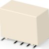 Relay, 2 Form C (NO/NC), 12 V (DC), 1029 Ω, 2 A, 220 V (DC), 250 V (AC), bistable, 6-1393788-9