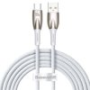Kabel przewód USB - USB-C / Typ-C 100cm Baseus Glimmer CADH000402 z obsługą szybkiego ładowania 100W LED