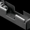 Holder for 1 Mignon cell (AA), solder tag