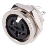 Gniazdo Din 6 -pinowe Żeński Montaż na panelu 100 V AC