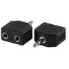 Adapter Jack3,5 wt/2gn Jack3,5 stereo