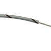 Przewód montażowy 0,2 mm² Czarny/Szary RS PRO PVC 24 AWG 1 kV AC dł. 100m 7/0,2 mm +85°C Norma wojskowa 61-12 część 6