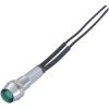 Sedeco 732507 Standard indicator light with bulb Green 1 pc