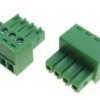 TLP3-CPF4 Kostka zaciskowa poczwórna, prosta, z gniazdem raster 3,50 mm