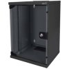 Digitus DN-10-09U-B wall cabinet 9U Black RAL 9005 10 inch IT system cabinet