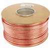 Kabel Głośnikowy Płaski Tlyp 2X2,5Mm2 Cu Transparentny Elektrokabel /500M/