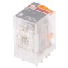 CR-M110AC4 Przekaźnik elektromagnetyczny, 4PDT, Napięcie Cewki: 110VAC, max.250VDC