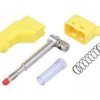 Złącze laboratoryjne bananowe 4mm wtyk 32A 600V żółty 2,5mm2 66.9328-24