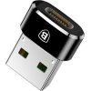 Adapter przejściówka OTG USB-C / USB-A Baseus Mini CAAOTG-01 czarna