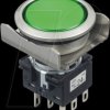 LB6MB-M1T6G LB16mm, PB, round, mtr, metallic, 24V AC/DC, gn