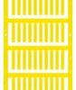 PA cable maker, inscribable, (W x H) 21 x 5.8 mm, max. bundle Ø 2.9 mm, yellow, 1318740000