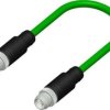 Przewód czujnik-siłownik ze złączem Złącze M12 liczba rdzeni 8 długość 5m Rodzaj A Męski Złącze B Złącze M12