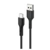 Przyłącze USB A - micro USB 1m czarne