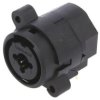 Złącze Jack 6,3mm + XLR, żeńskie, gniazdo, kątowe, stereo ACJC6HLBULK