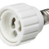 Adapter Przejściówka Do Żarówki E14 - Gu10 Plastikowy