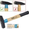 Hazet 2140-30 BluGuard Ball-Peen Hammer 400g 300mm DIN 1041 Hickory Handle