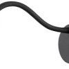 SLV KARPO GOOSE 1006162 Lampa ścienna LED 5.8 W ciepła biel czarny