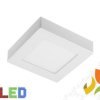 Oprawa downlight LED MATIS PLUS 7W 560lm 3000K IP20 natynkowa aluminium LD-MAN07W-CBP GTV
