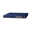 Przełącznik Gigabit GSW-1820HP 18-portowy 1Gbps, Planet Bez zarządzania Zasilanie przez sieć Ethernet