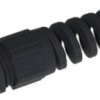 Cable gland, with bend protection, M12, 15 mm, Clamping range 3 to 7 mm, IP68, black, 53111700
