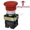 Przycisk sterowniczy, blokada, GRZYB (40mm) odciąg