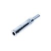 TruComponents 202656 6.35 mm audio jack Connector,straight,Pins:3 Stereo Silver