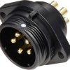 Złącze IP68 seria SP21 Weipu SP2113 / P 5, 1 szt.