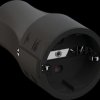 960.103 black mounting coupler, CEE 7/3 2-pole with earthing contact