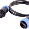 Deko Light 940042 Złącze męskie okrągłe konfekcjonowane 940042, 1 szt.