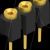 MK 01 3 G Socket, 1-row, 1 x 3 - 2.54 mm