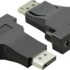 adapter DisplayPort, DVI