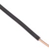 Jednożyłowy Kabel Sterowniczy Csa 2,5 Mm2, Maks. +70C 600 V Czarny, Rs Pro