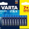 10 x Varta Longlife Power LR03/AAA 4903 (High Energy)